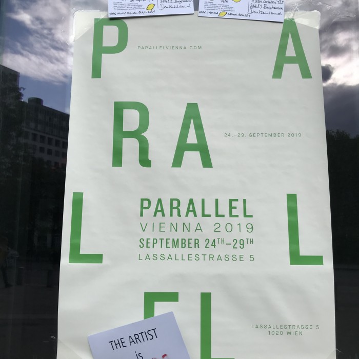 at the "Parallel" art fair, exhibition platform and artist studios